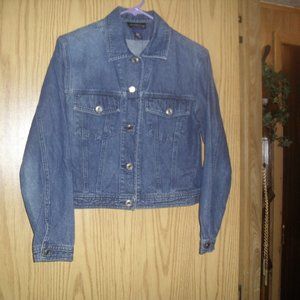 Cropped Jean Jacket size S